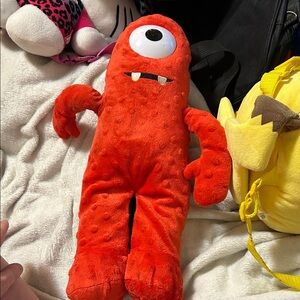 Red Monster Plush Toy